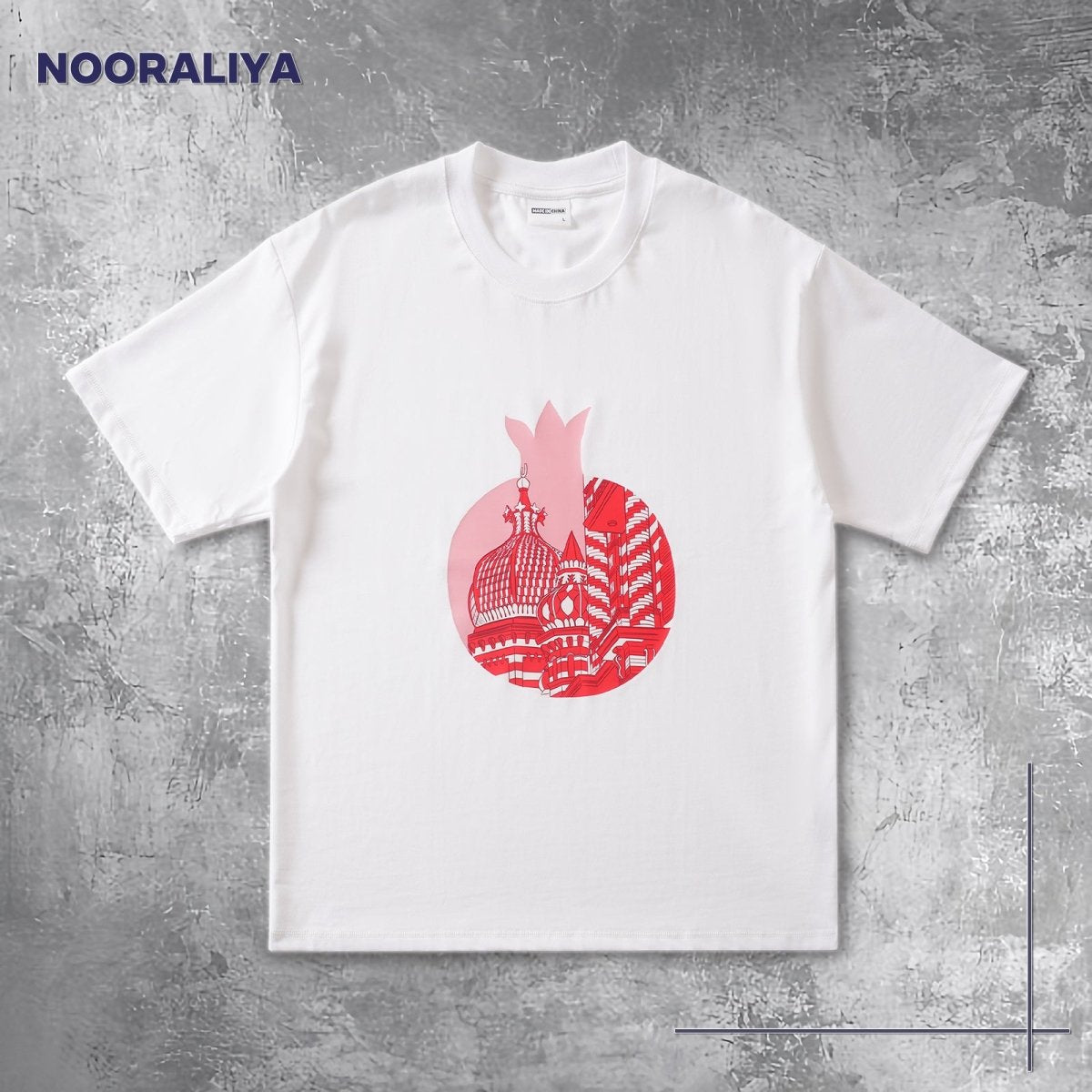 Islamic Style Artistic Design Short Sleeve T-Shirt Collection (MS182) Mariam's Collection