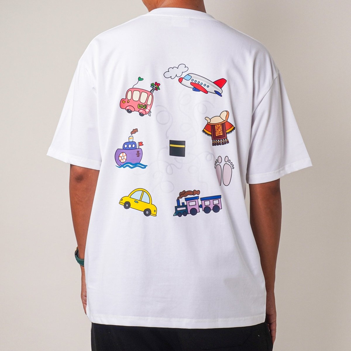 Islamic Style Artistic Design Short Sleeve T-Shirt Collection (MS182) Mariam's Collection