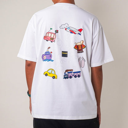 Islamic Style Artistic Design Short Sleeve T-Shirt Collection (MS182) Mariam's Collection