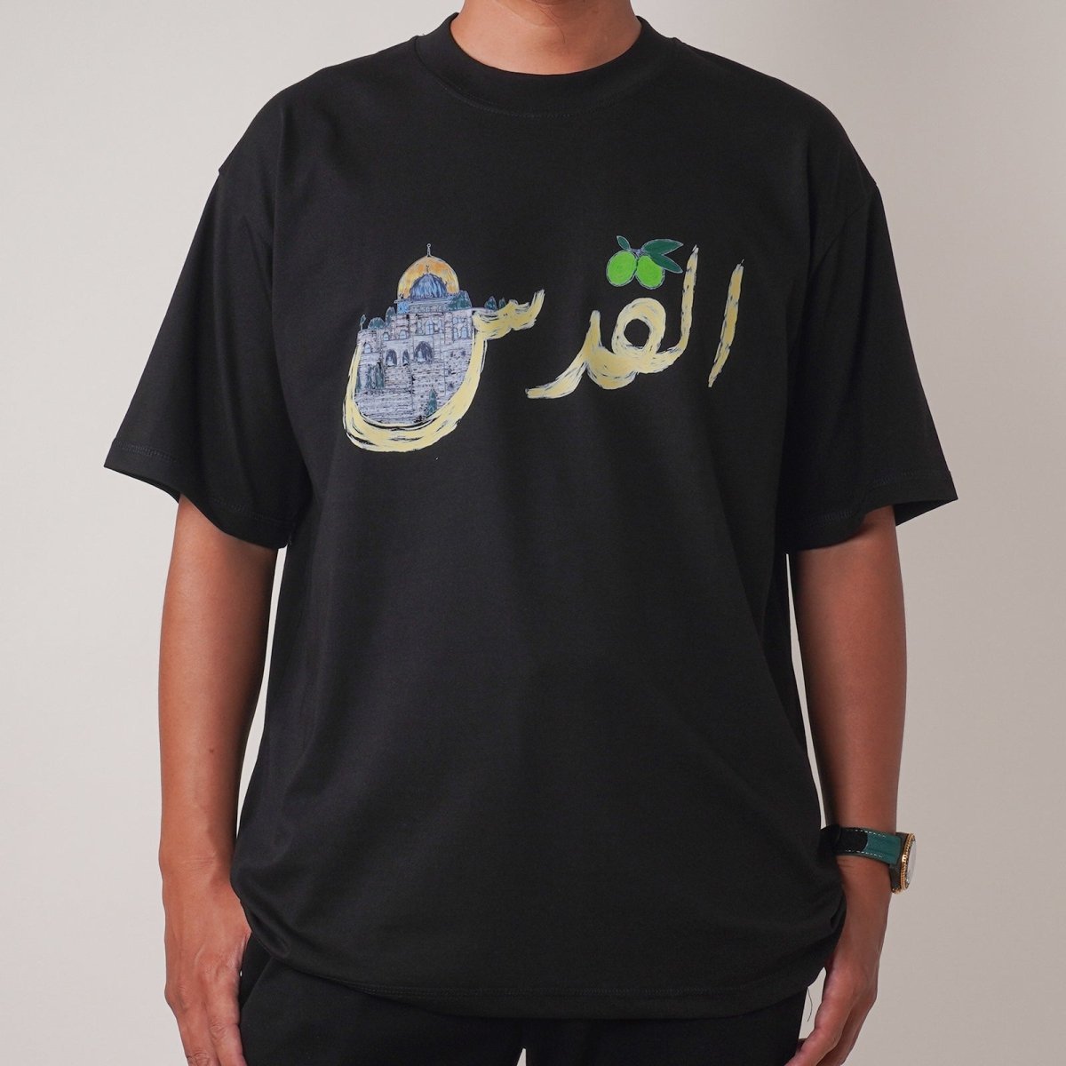 Islamic Style Artistic Design Short Sleeve T-Shirt Collection (MS182) Mariam's Collection