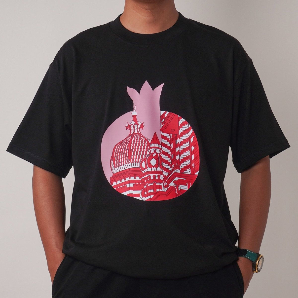 Islamic Style Artistic Design Short Sleeve T-Shirt Collection (MS182) Mariam's Collection