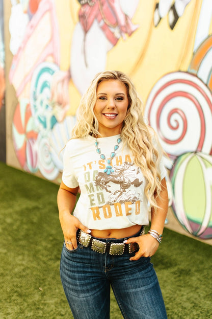 It's That Damned Rodeo Graphic Tee Wild Junkie