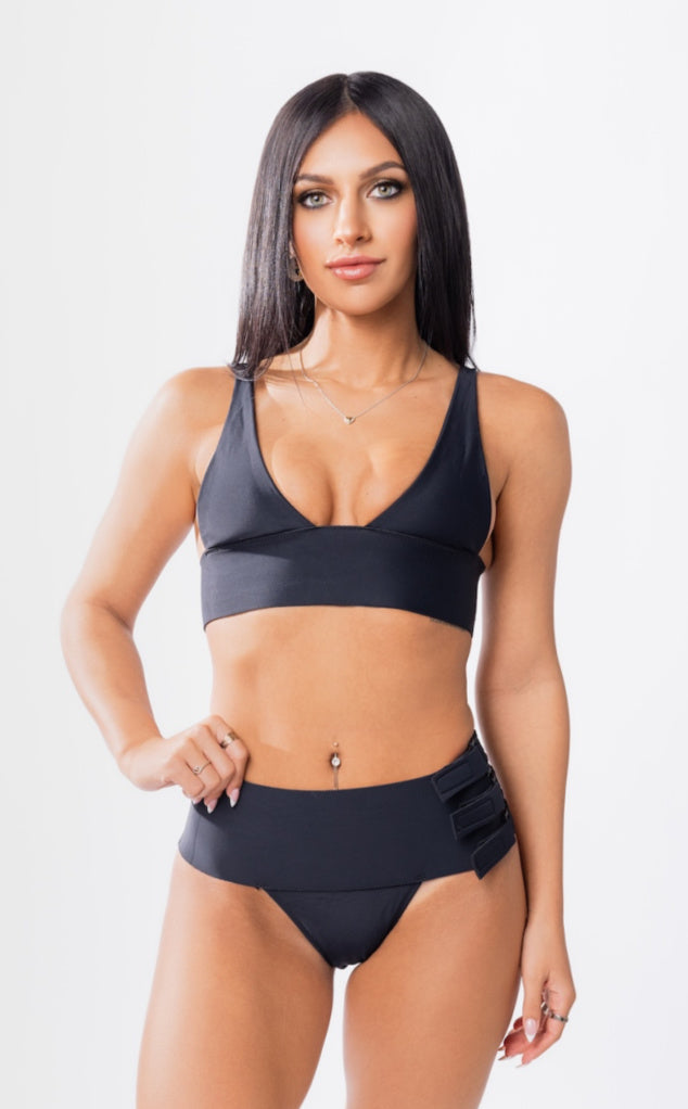 Jaws Neoprene High Waist Tummy Control Swimsuit Bottom Forever Young Swimwear