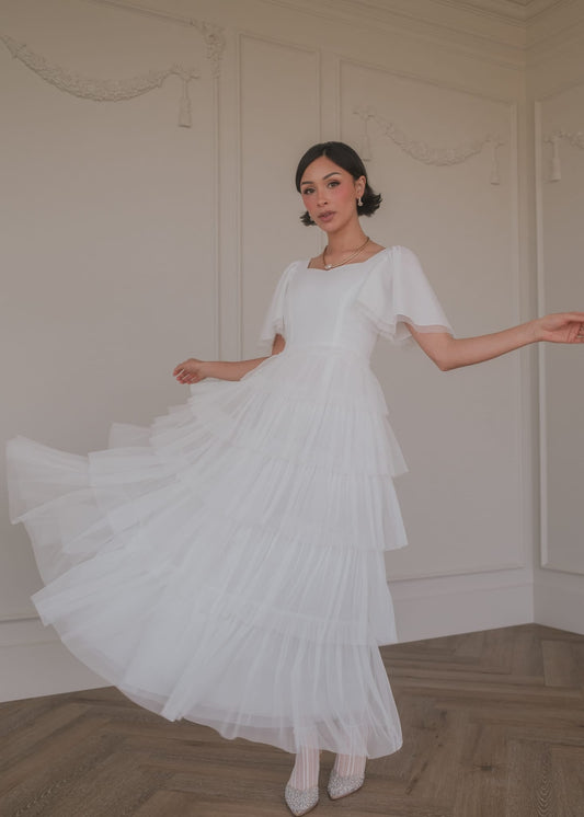 Allegro Dress White JessaKae