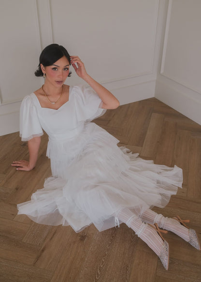 Allegro Dress White JessaKae