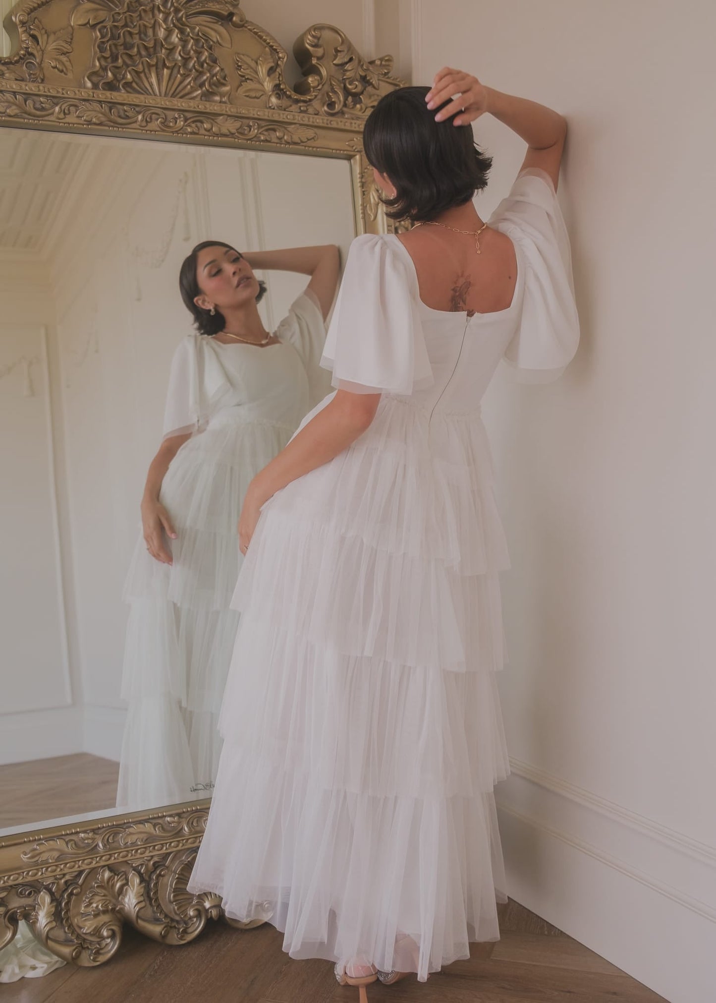 Allegro Dress White JessaKae