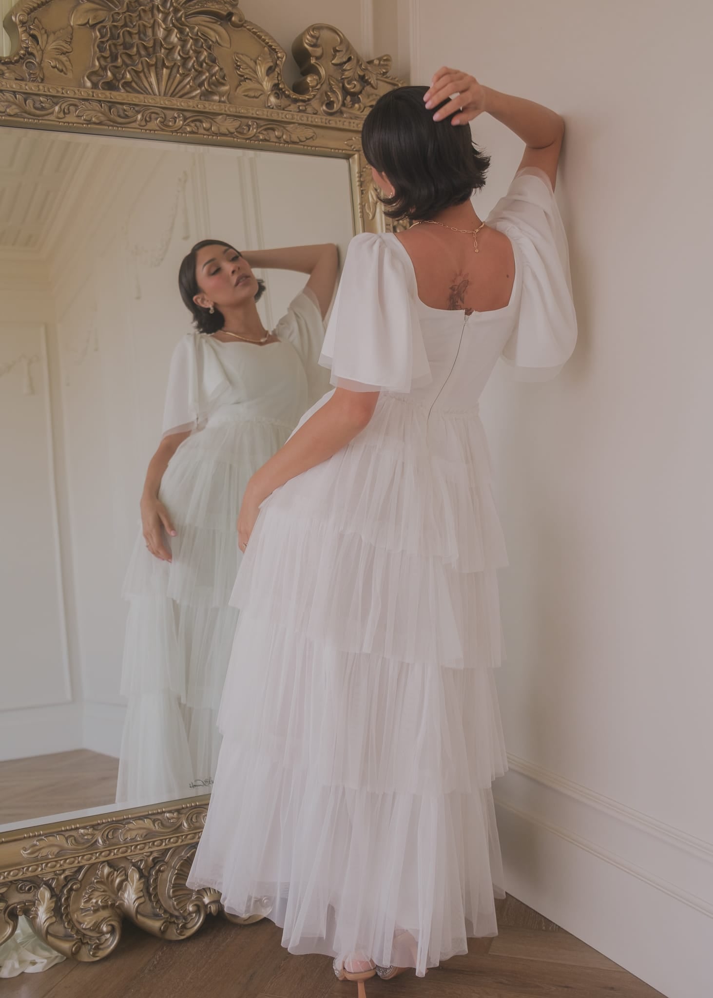 Allegro Dress White JessaKae