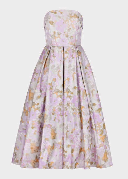 Anastelle Strapless Jacquard Dress JessaKae
