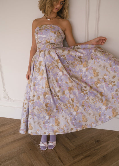 Anastelle Strapless Jacquard Dress JessaKae