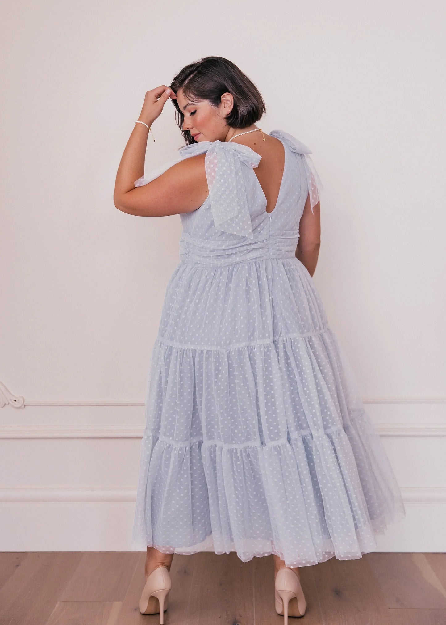 Jeanne Dress Dusty Blue JessaKae