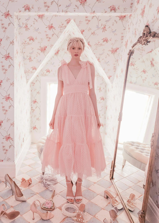 Jeanne Dress Pink JessaKae