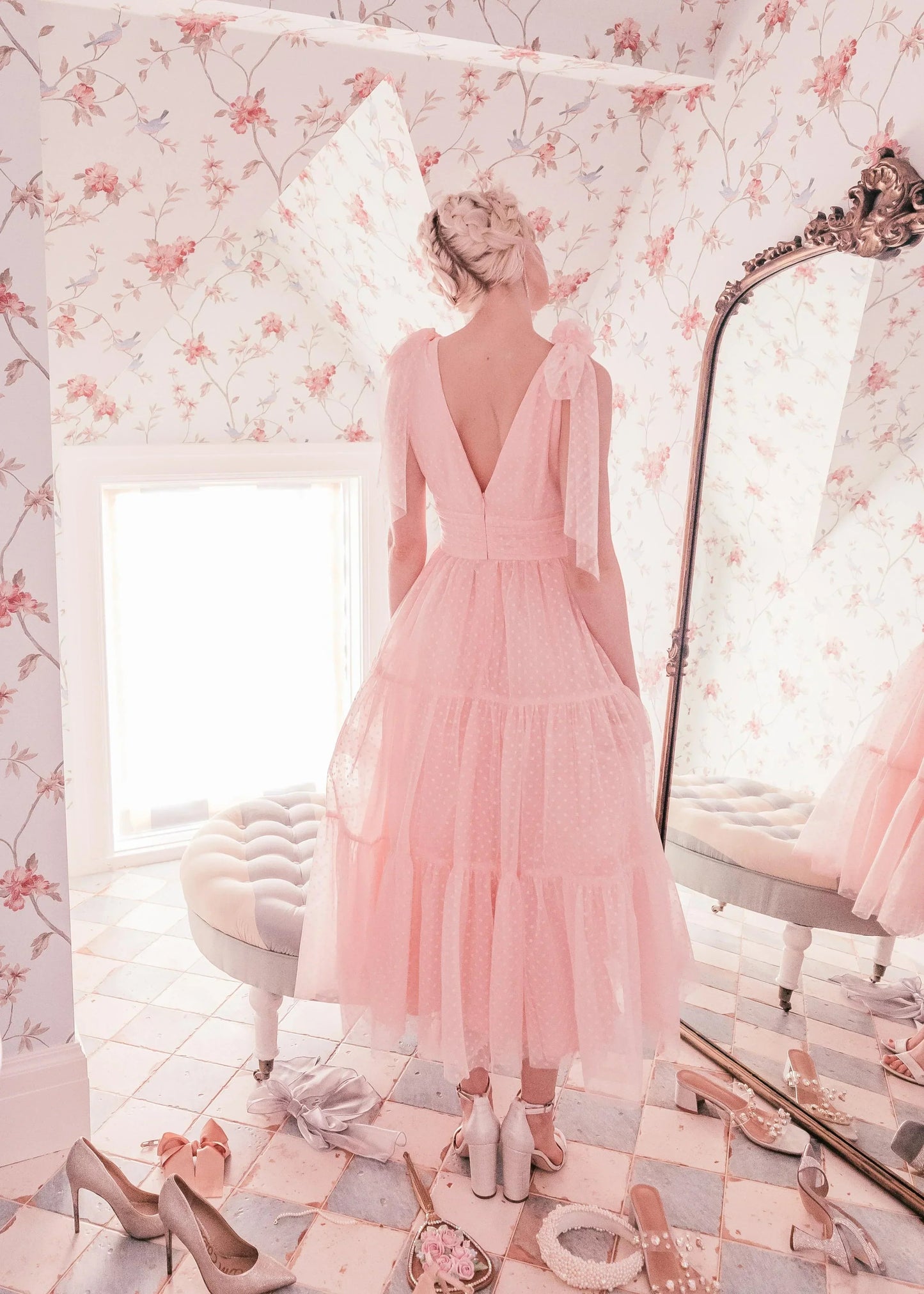 Jeanne Dress Pink JessaKae