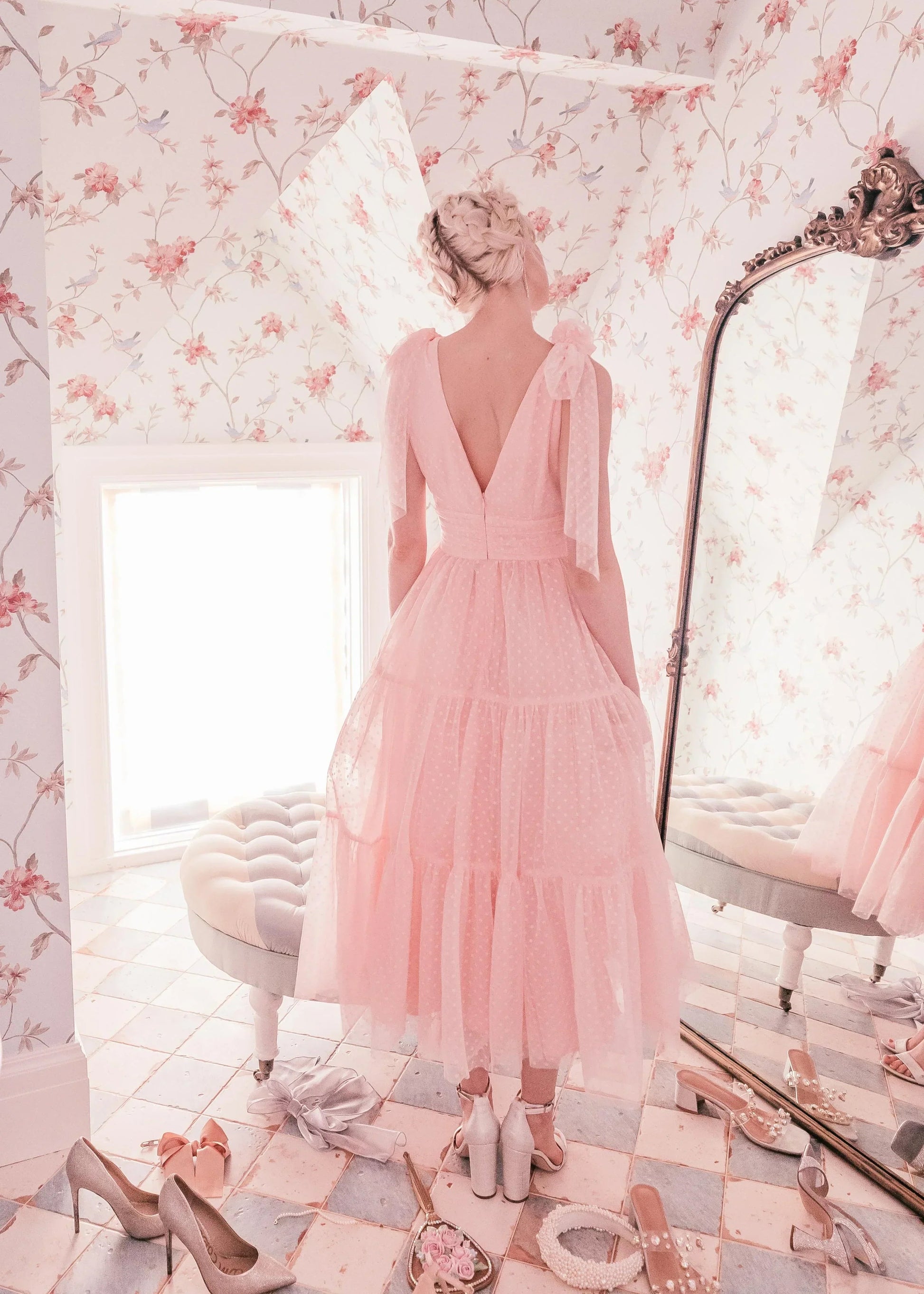 Jeanne Dress Pink JessaKae