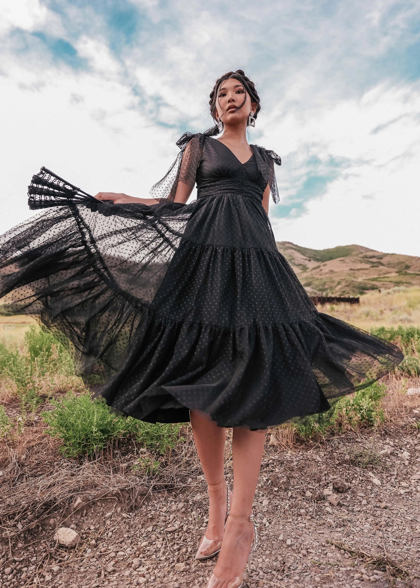 Jeanne Dress Black JessaKae