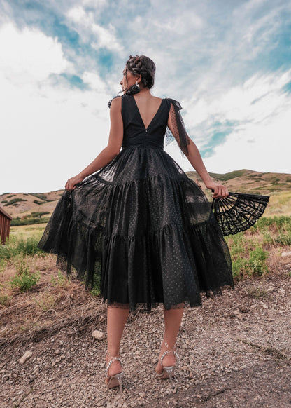 Jeanne Dress Black JessaKae