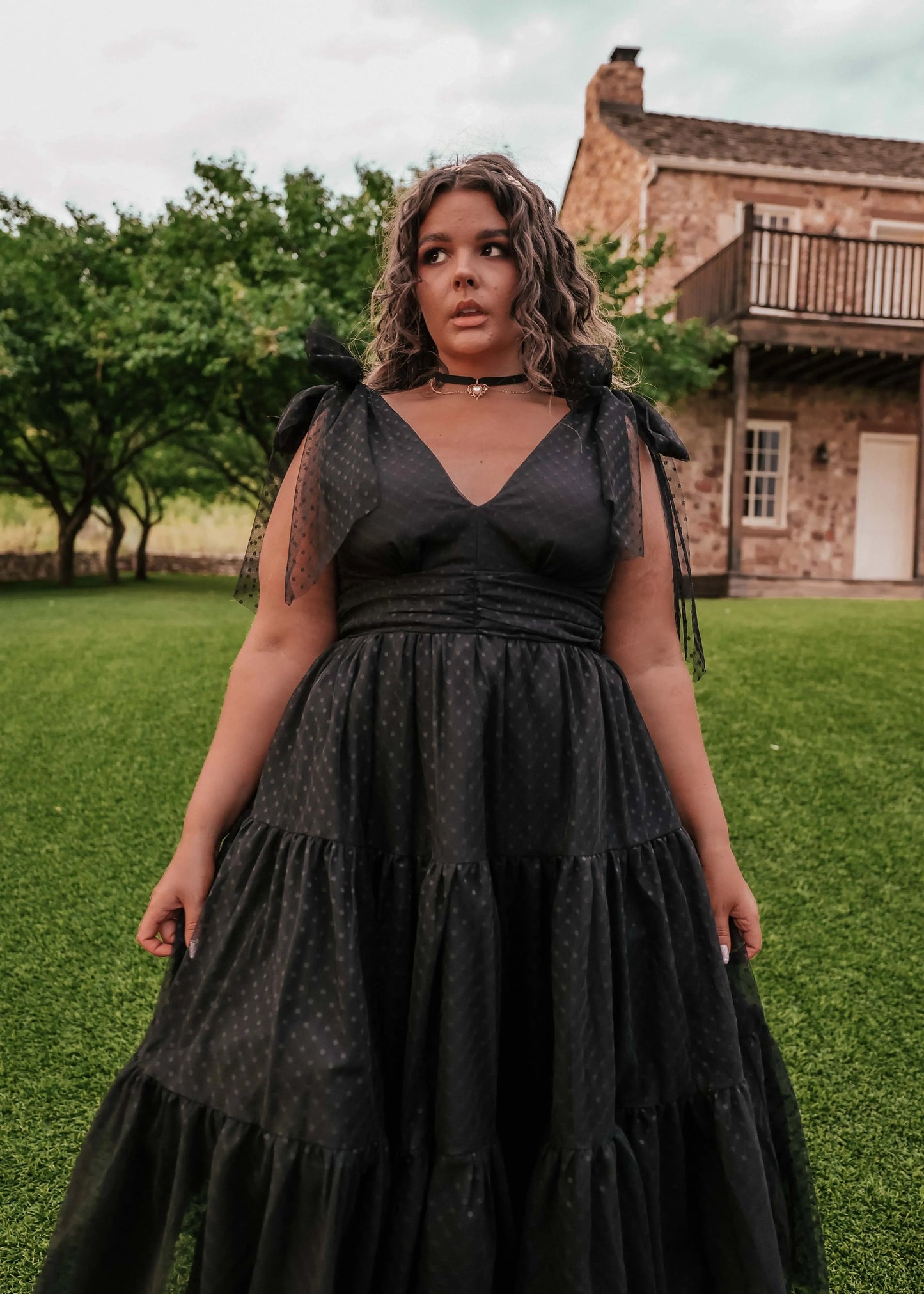Jeanne Dress Black JessaKae