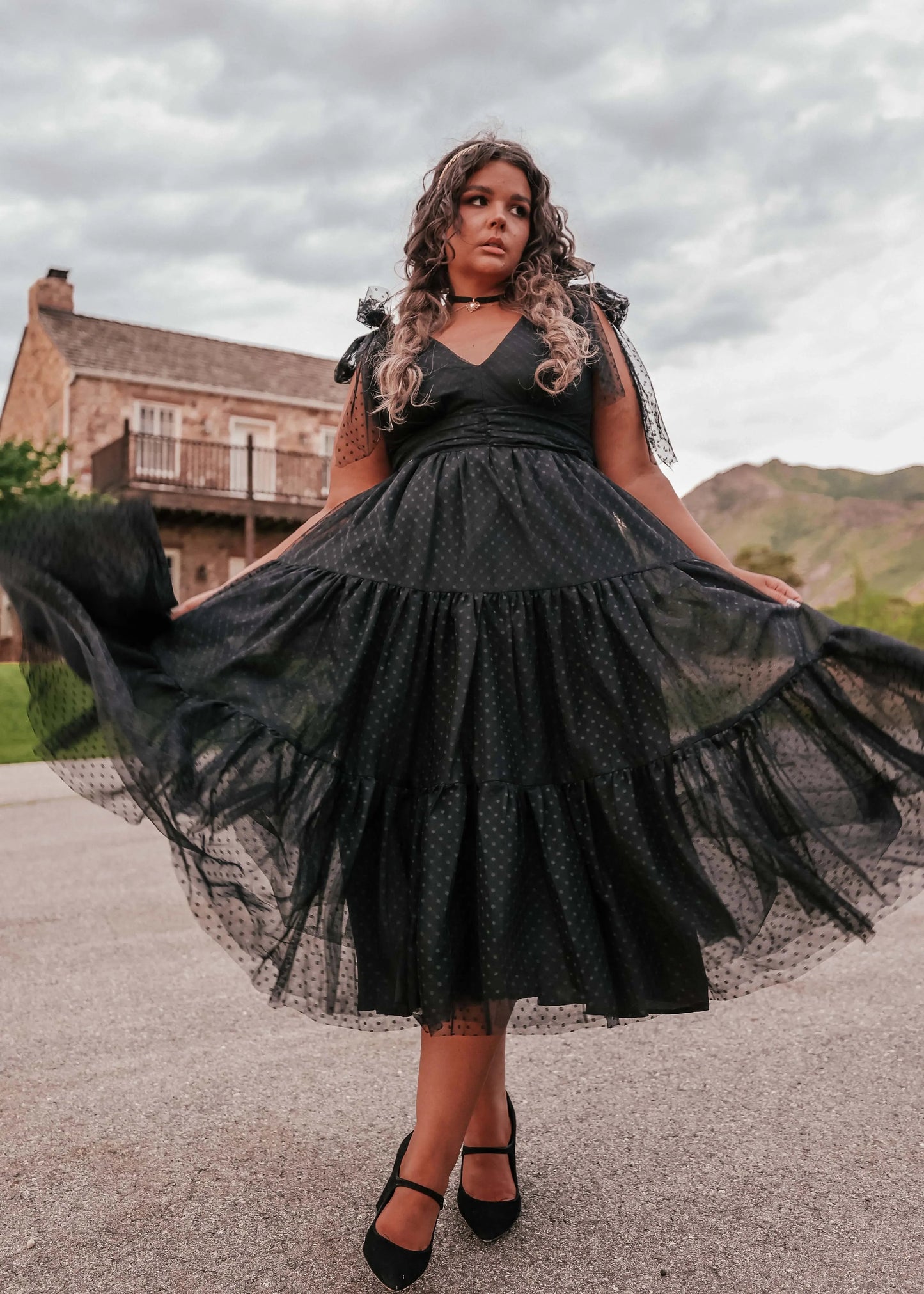 Jeanne Dress Black JessaKae