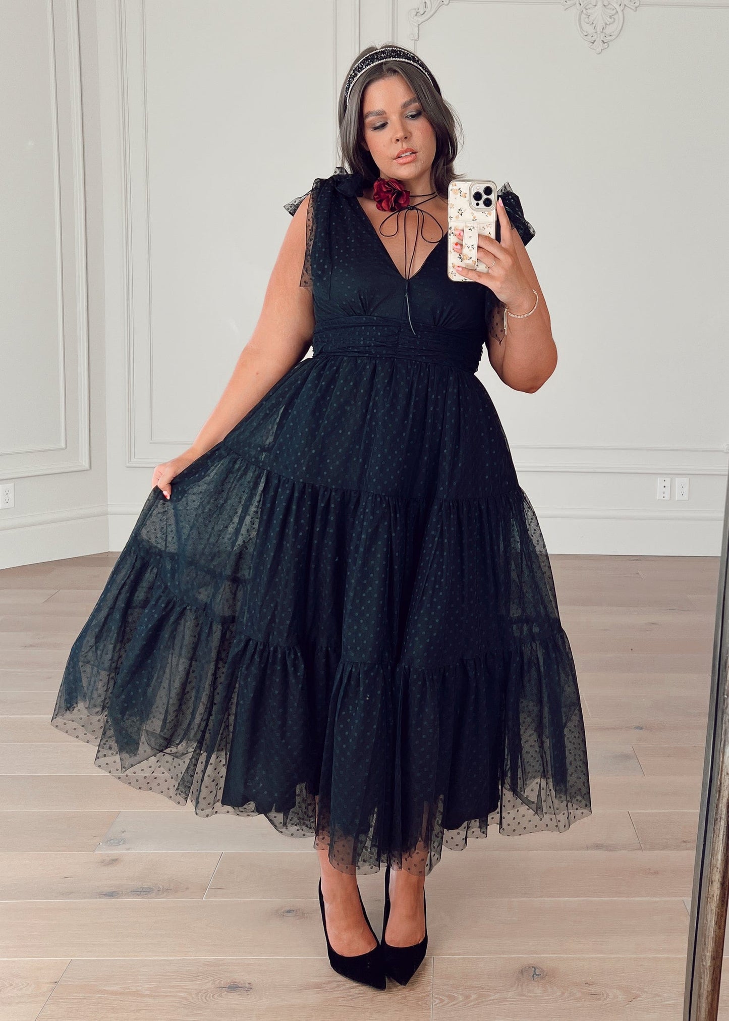 Jeanne Dress Black JessaKae