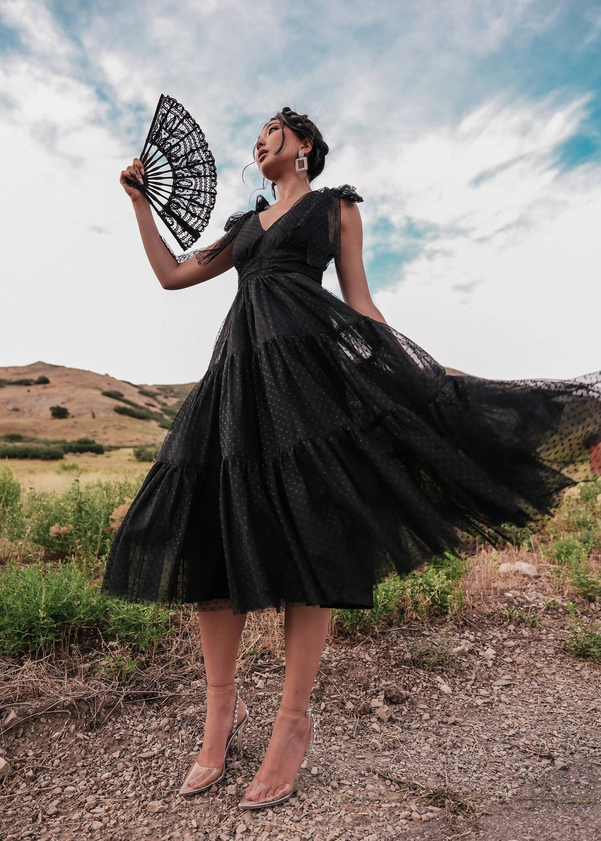 Jeanne Dress Black JessaKae