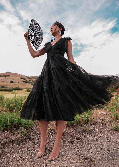 Jeanne Dress Black JessaKae