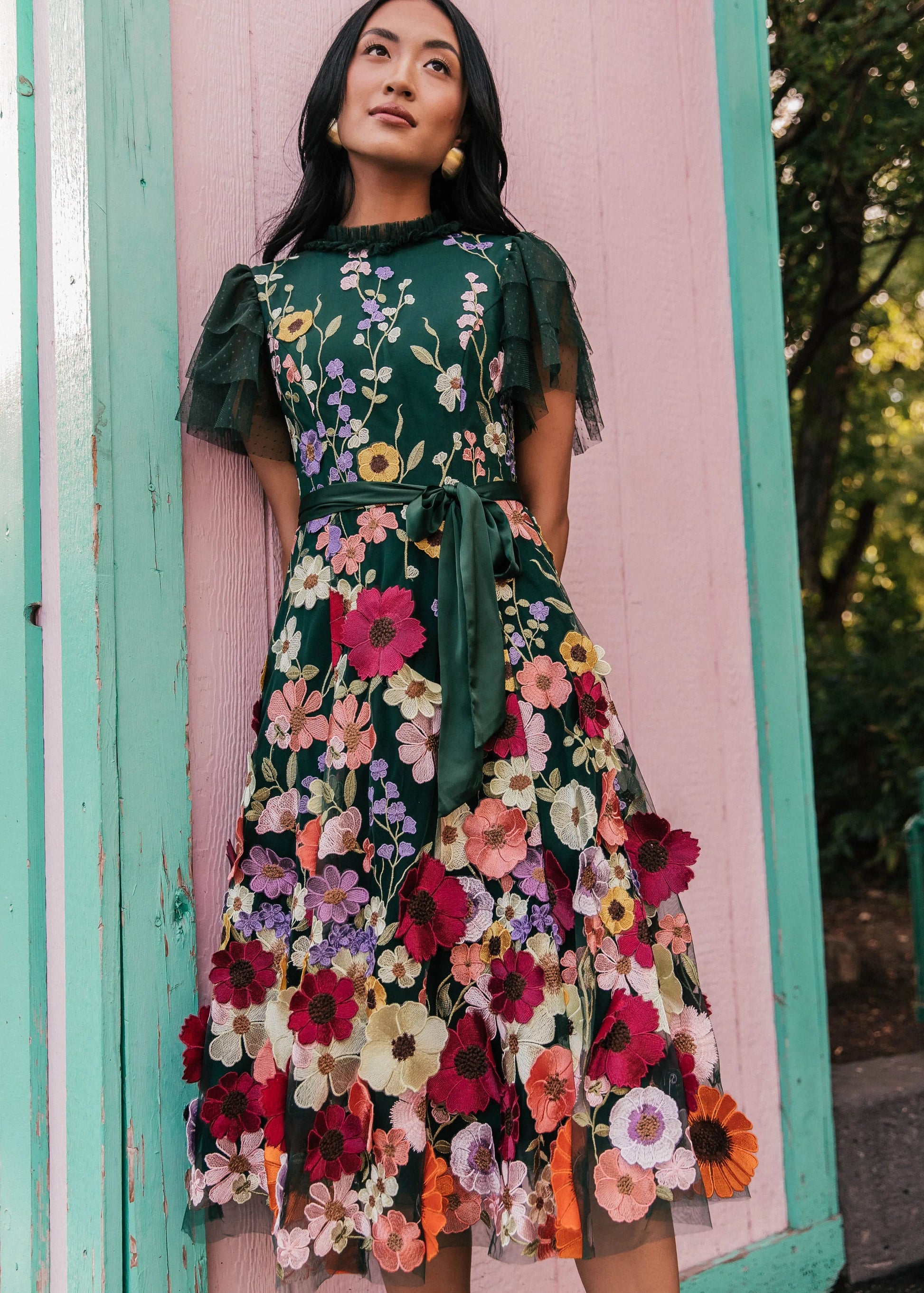 Jubilee Dress Evergreen JessaKae