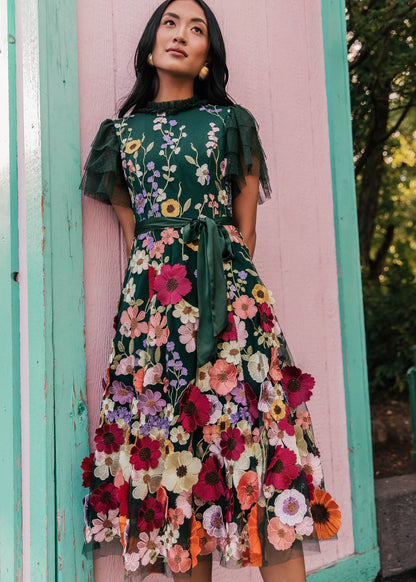 Jubilee Dress Evergreen JessaKae