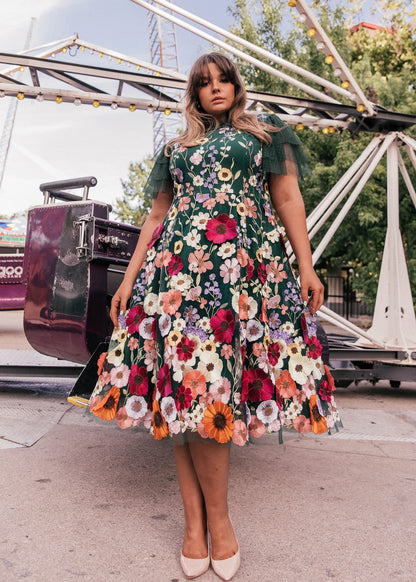 Jubilee Dress Evergreen JessaKae