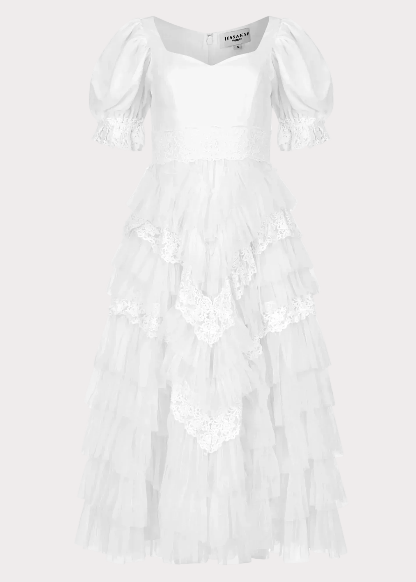 Thumbelina Dress White JessaKae