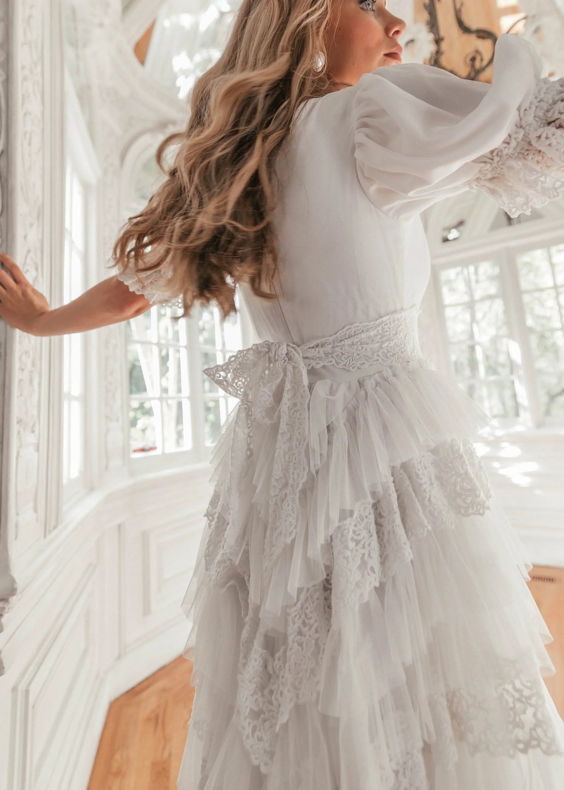 Thumbelina Dress White JessaKae