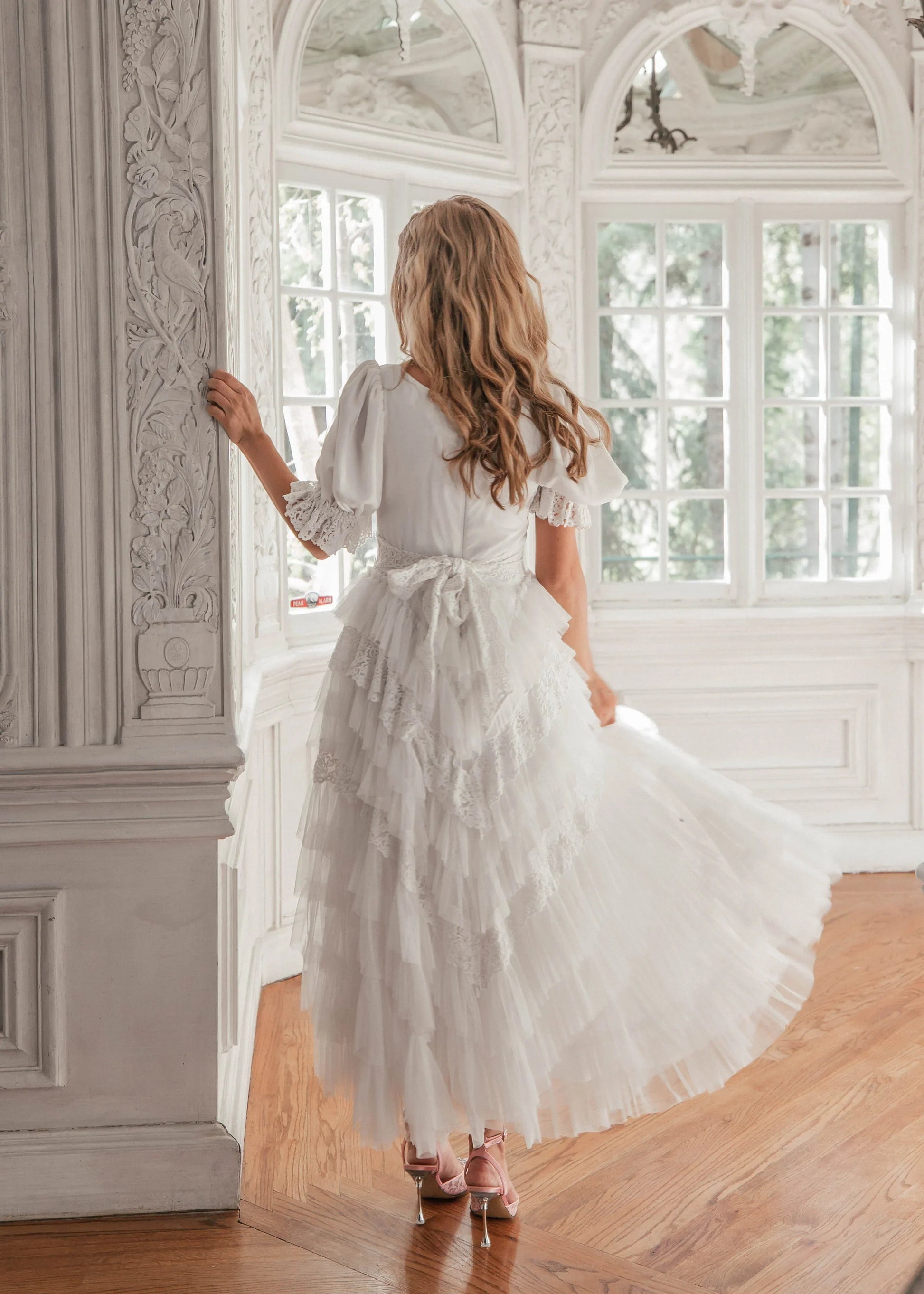 Thumbelina Dress White JessaKae