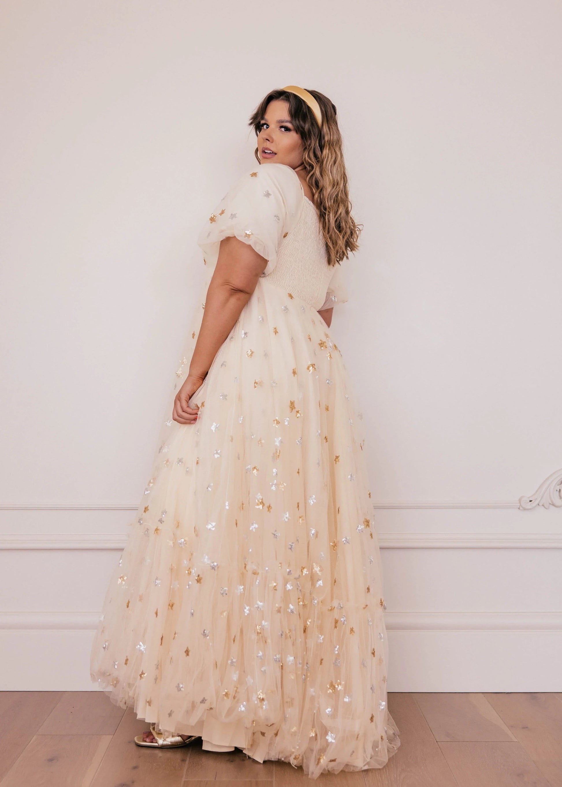 Wendy Dress Cream Star JessaKae