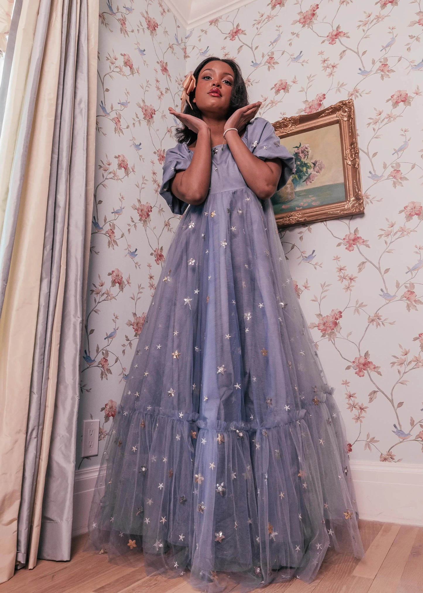 Wendy Dress Blue Star JessaKae