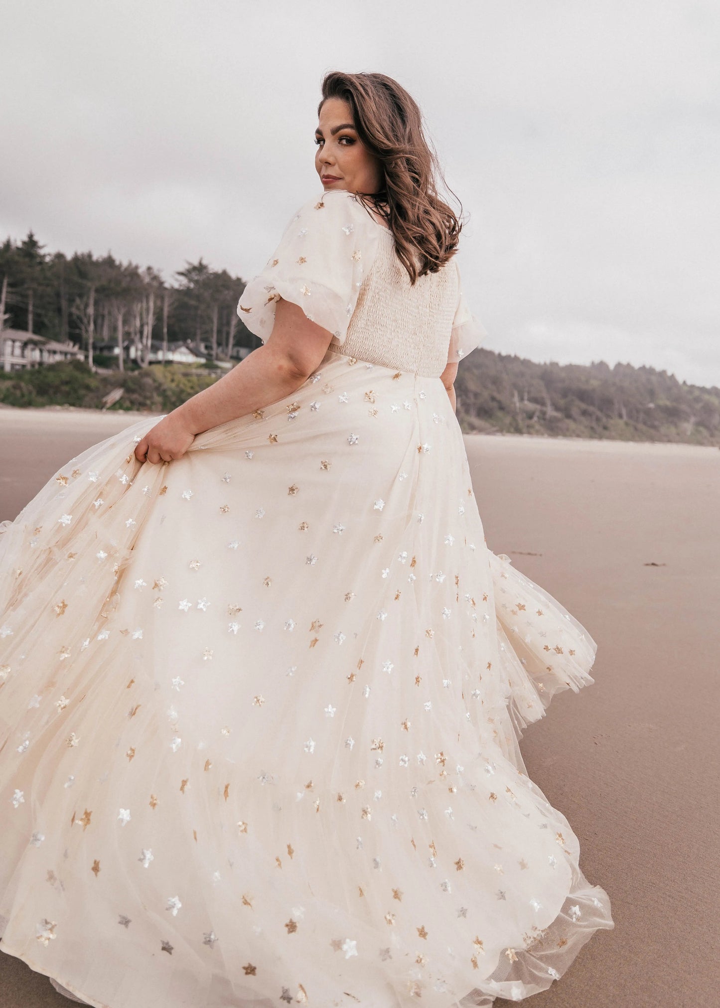 Wendy Dress Cream Star JessaKae