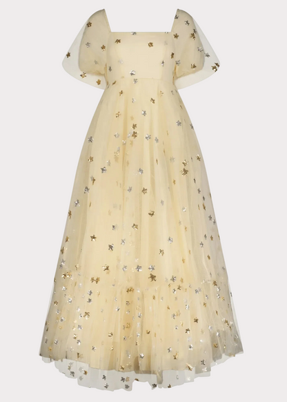 Wendy Dress Cream Star JessaKae
