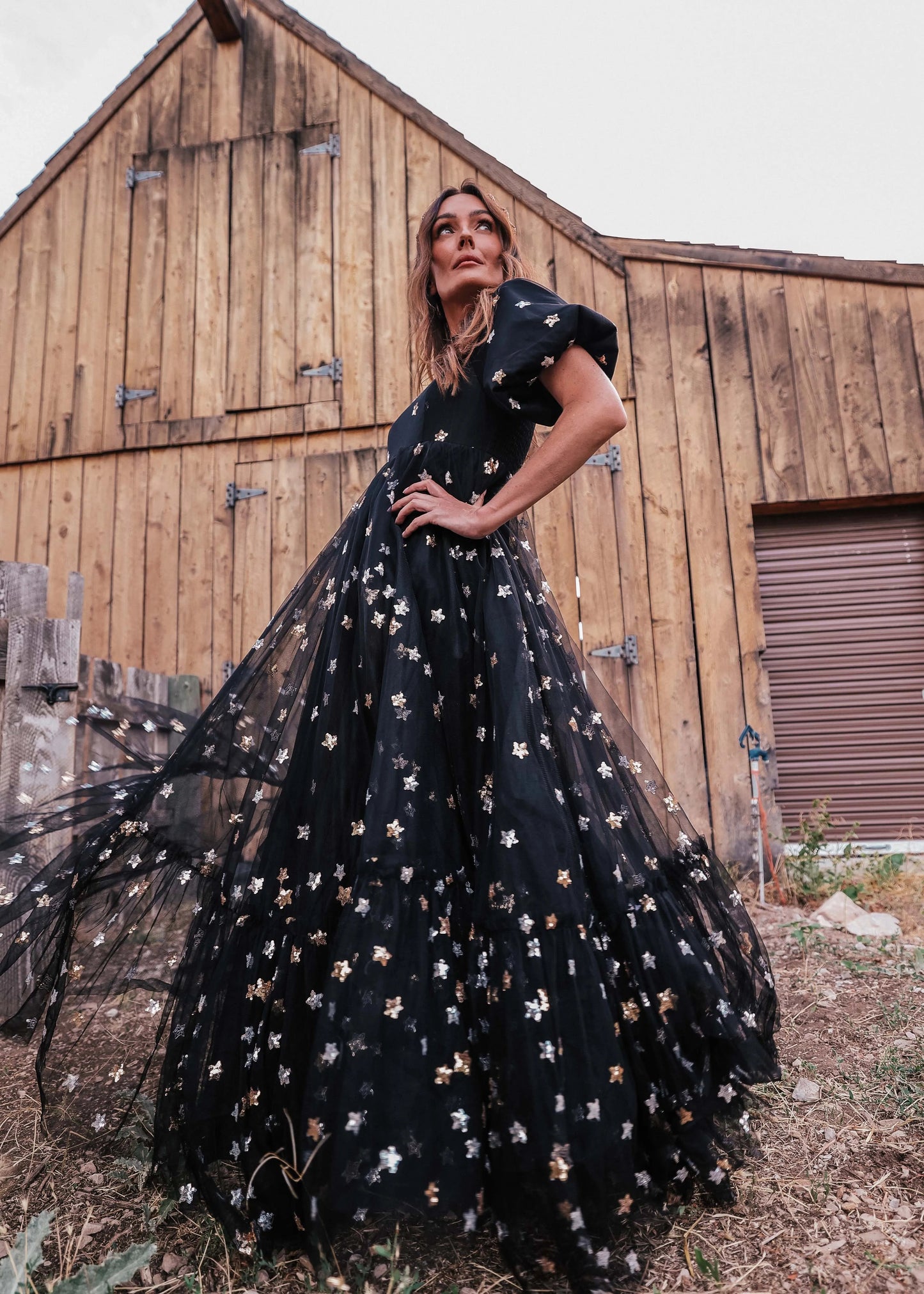 Wendy Dress Black Star JessaKae