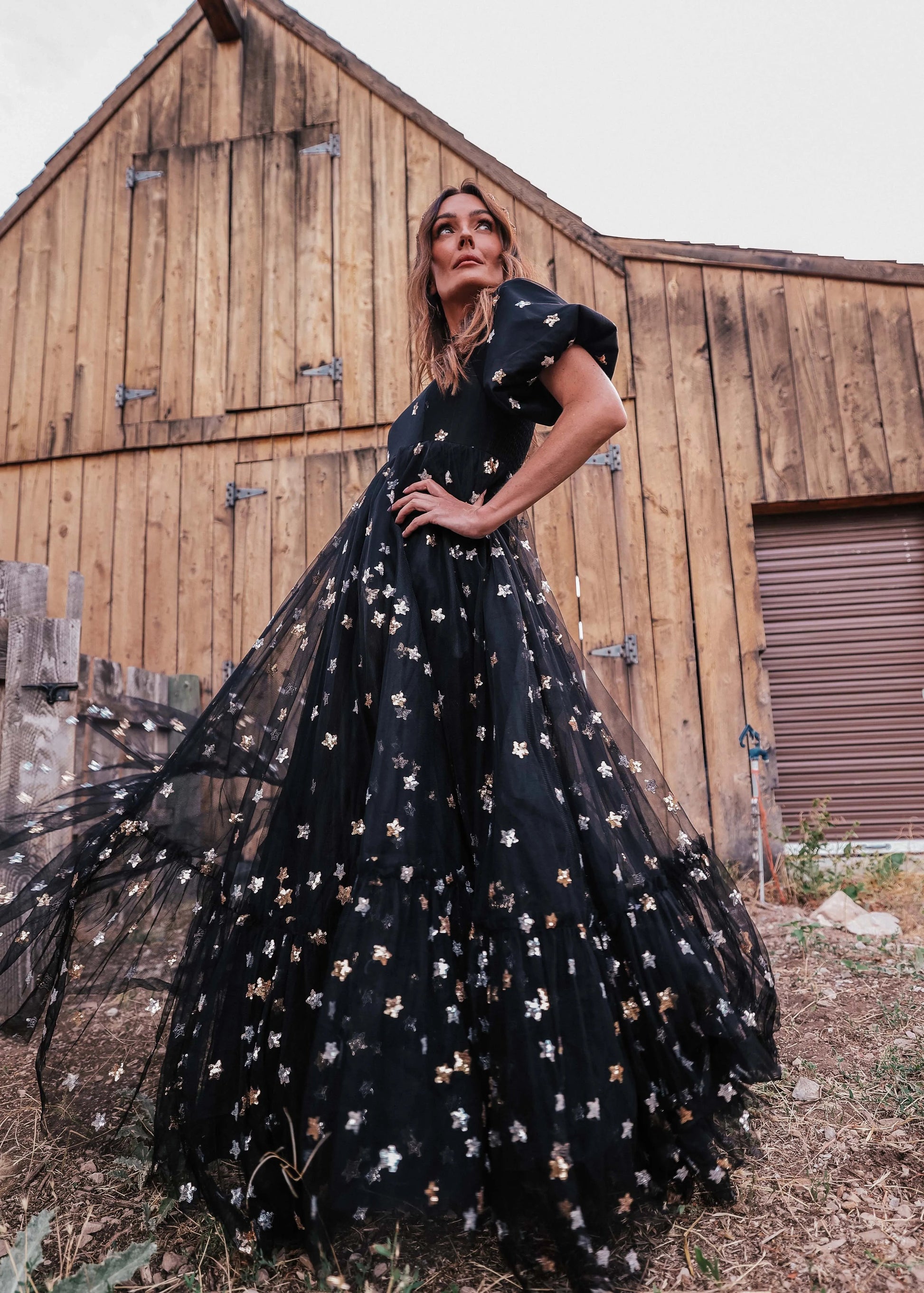 Wendy Dress Black Star JessaKae