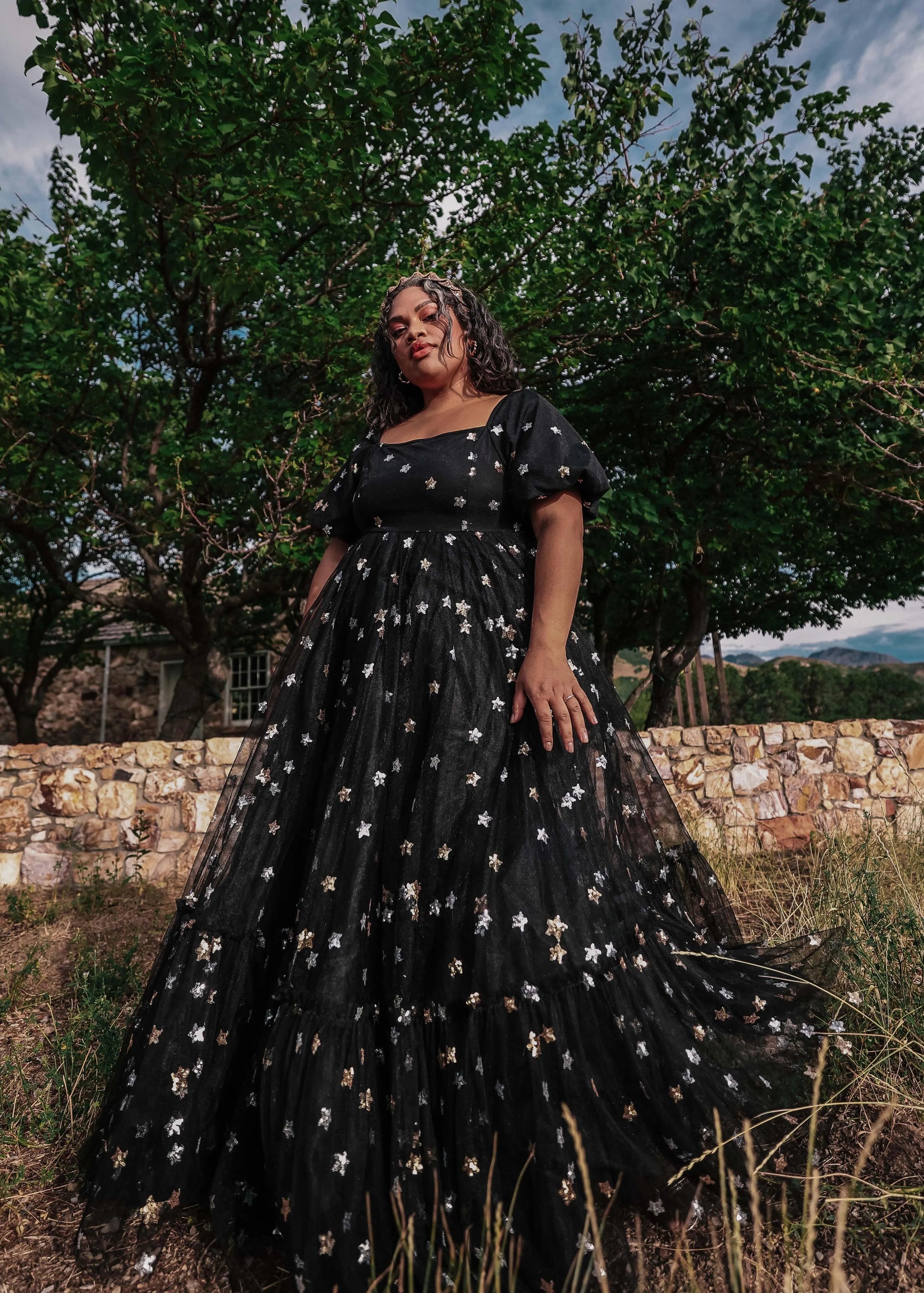 Wendy Dress Black Star JessaKae