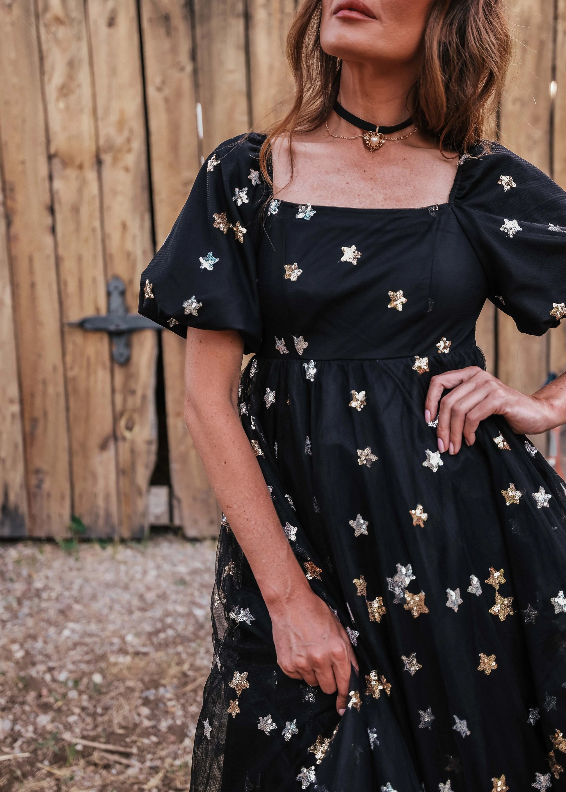 Wendy Dress Black Star JessaKae