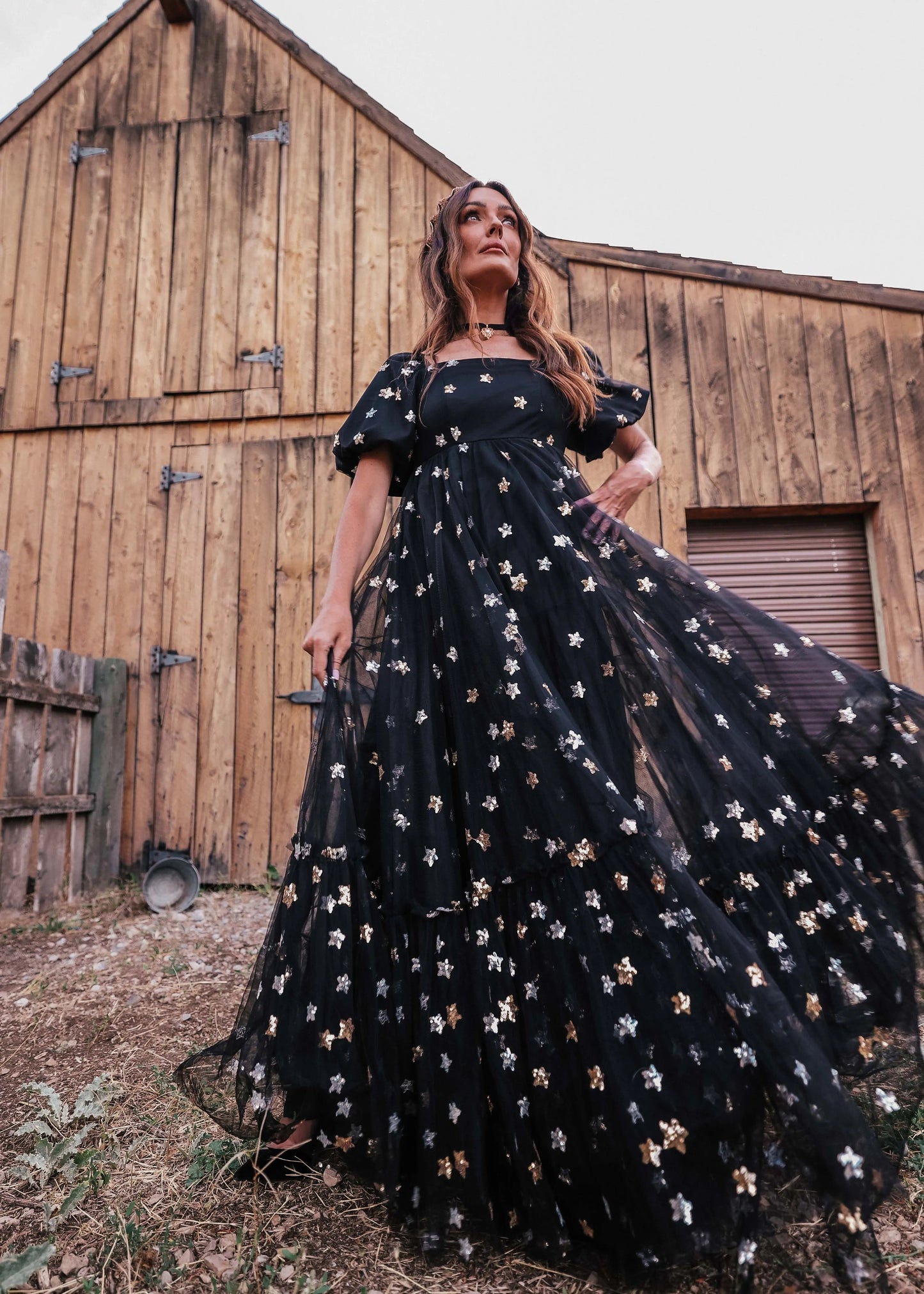 Wendy Dress Black Star JessaKae