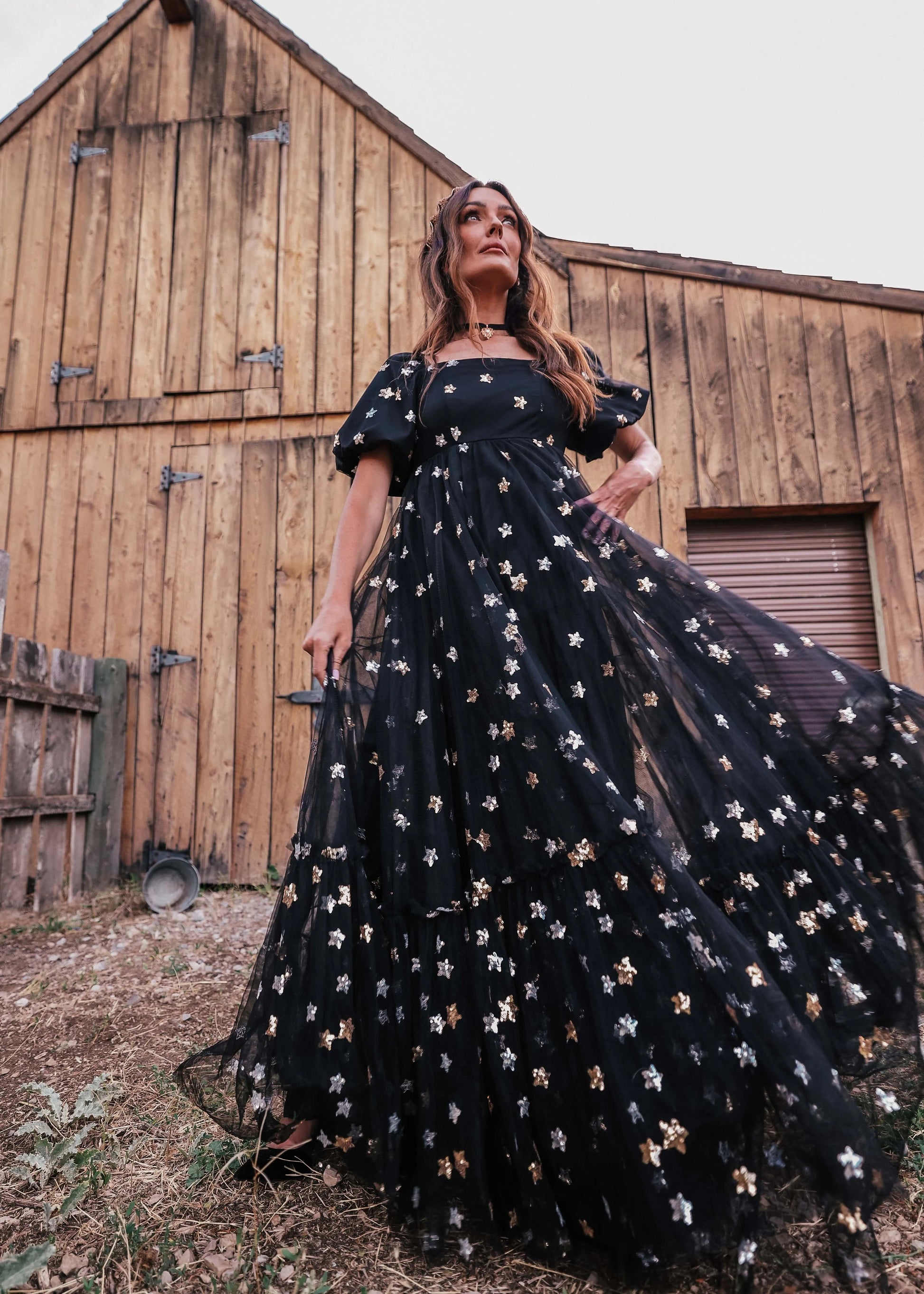 Wendy Dress Black Star JessaKae