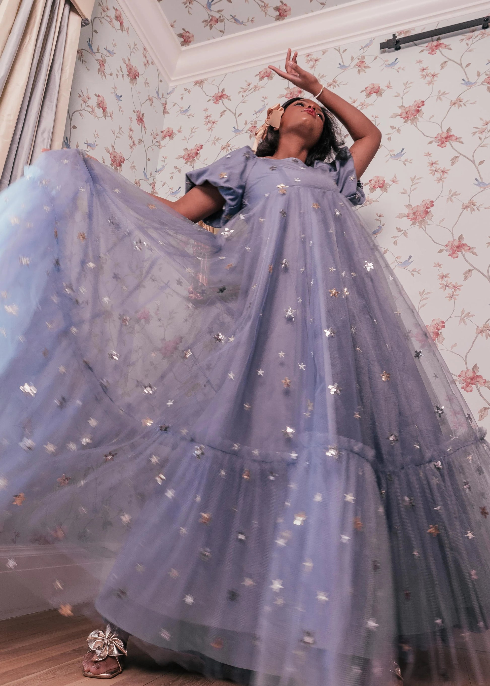 Wendy Dress Blue Star JessaKae