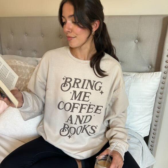 Bring Me Coffee And Books Ivy + Cloth