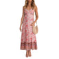 Women's Casual Boho Floral V-Neck Summer Dress