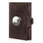 Toscana Leather Wallet - Airtag & Coin Holder Trusador