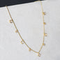 Keepsake - Moonstone Equestrian Horseshoe Necklace in Gold Urban-Equestrian