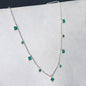 Keepsake - Turquoise Cross Necklace in Silver Urban-Equestrian