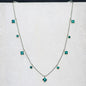 Keepsake - Turquoise Heart Necklace in Silver Urban-Equestrian