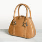 Kella - Horse Bit Vanity Luxury Leather handbag in Caramel Urban-Equestrian