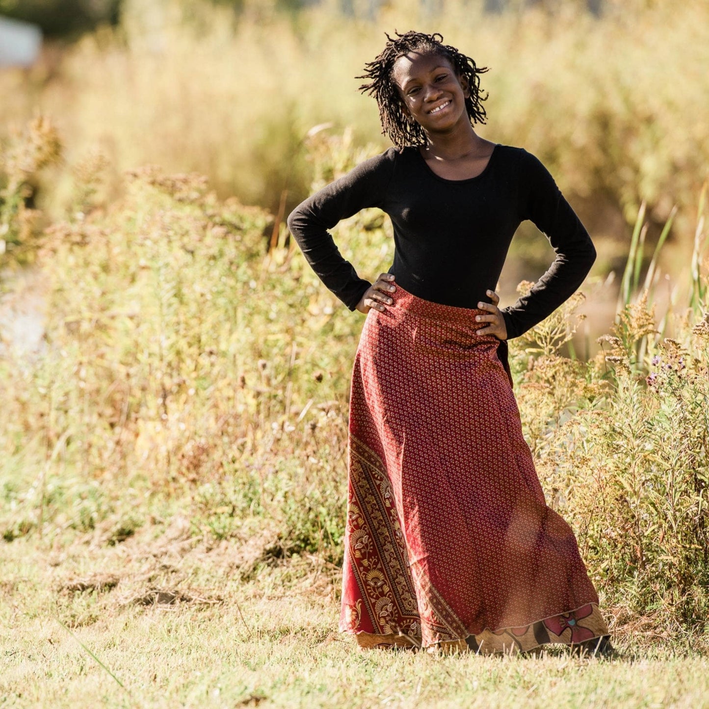 Kids Skirt – Recycled Sari Magic