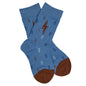Kid's Socks - Brown Lightening DeadSoxy